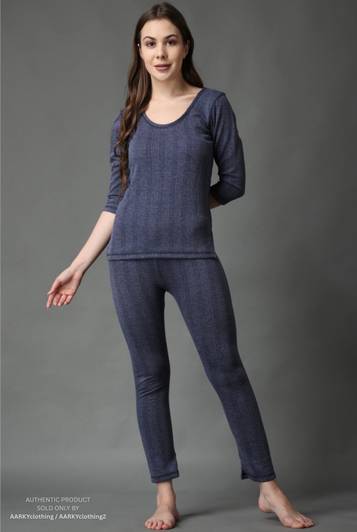 OSWAAL Women Top - Pyjama Set Thermal
