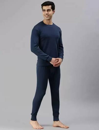 OSWAAL oswaal men thermal for men set warmer for winter Men Top - Pyjama Set Thermal