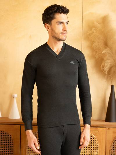 LUX COTT'S WOOL Men Top Thermal