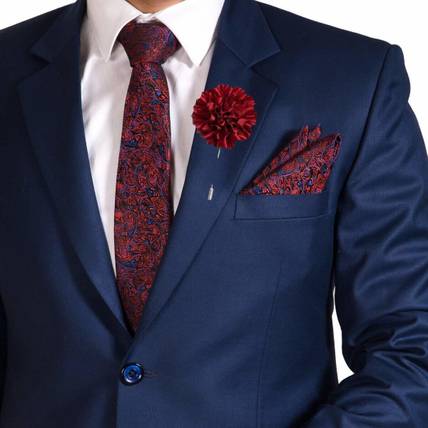 To The Nines Printed Tie