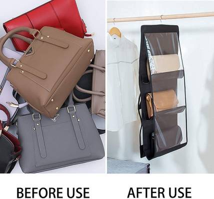 Kliznil 6 Larger Pockets for Organizing and Storing Women Handbags