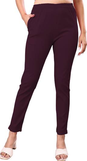NEXSUS APPARELS Maroon Jegging