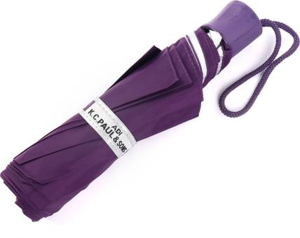 Adi K.C.Paul & Sons Rozy 3 fold long lasting umbrella for men & women | 3 fold umbrella | Umbrella