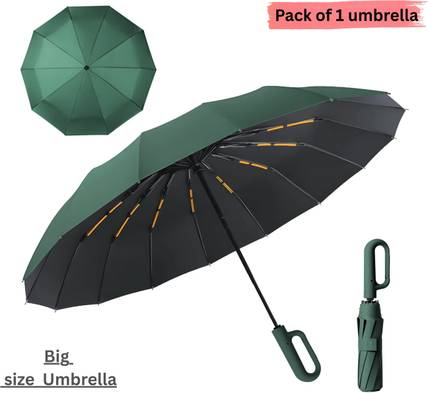 AMACO Auto Open Close Button UV Umbrella U Handle Folding 3-Fold Umbrella GTY 283 Umbrella