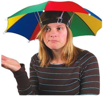 INFISPACE Cap Headwear Umbrella Hat for Outdoor Sun Rain Protection | Kids, Adults Umbrella