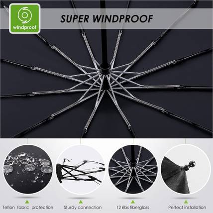 Coozico Umbrella for Men, Umberallas for Rain Big Size Men, Umberalla Large Umbrella