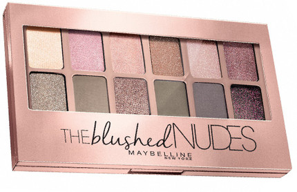 MAYBELLINE NEW YORK The Blushed Nudes Eyeshadow Palette 9 g