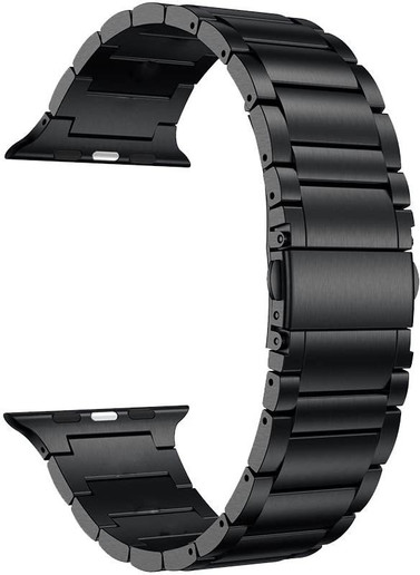 Viraan Compatible for Apple Watch Band 44mm 42mm, Solid Stainless Steel Metal Link Bracelet Bands Replacement for iWatch Strap Compatible for Apple Wa