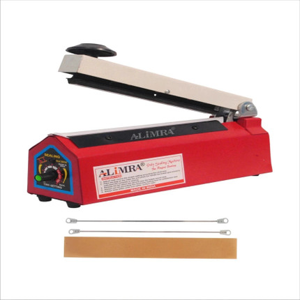 ALIMRA 8 inch Poly Sealing Machine, Pouch, Pepsi, Plastic Bag Packing Hand Held Heat Sealer 200 mm