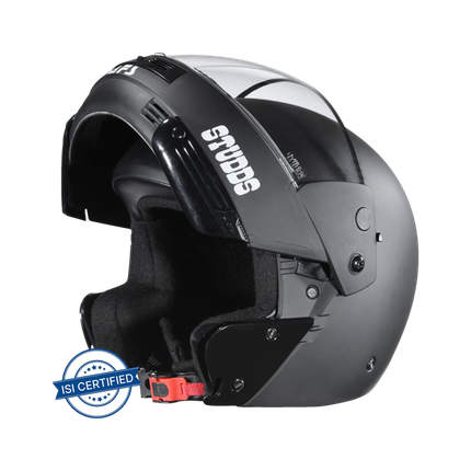 STUDDS NINJA PASTEL PLAIN FULL FACE - MATT. BLACK- XL Motorsports Helmet