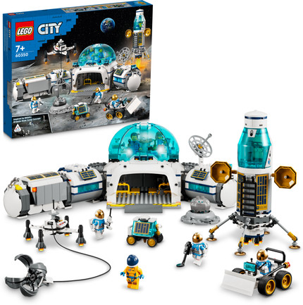 LEGO City Lunar Research Base 60350 Building Kit (786 Pieces)