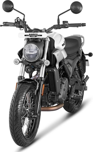 Hero Maverick 2024 Booking for Ex-Showroom Price (Arctic White)