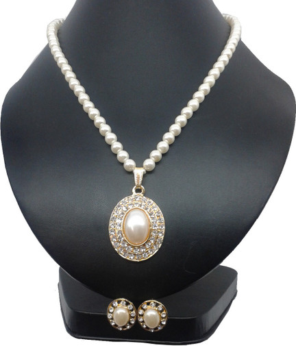 Bling N Beads Mother of Pearl Jewel Set 