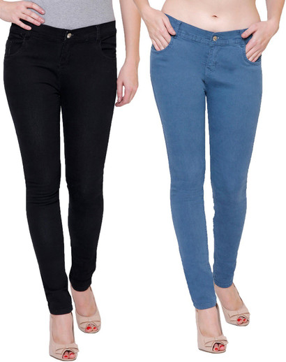 Nik 'n' Vil Slim Women Multicolor Jeans 