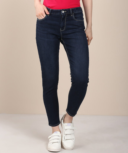 FLYING MACHINE Skinny Women Blue Jeans 