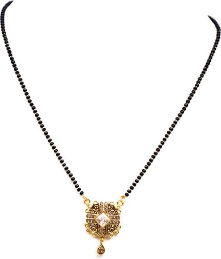MERICAN DIAMOND STUDDED MANGAL SUTRA 