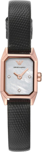 armani ladies watch square face