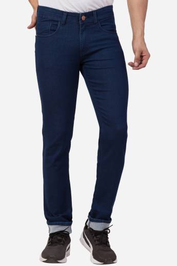 classic denim Slim Men Dark Blue Jeans - Buy classic denim Slim 