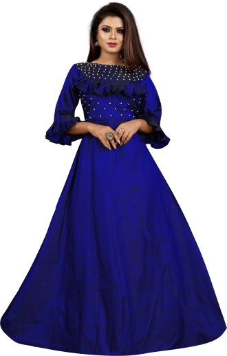 flipkart long frock