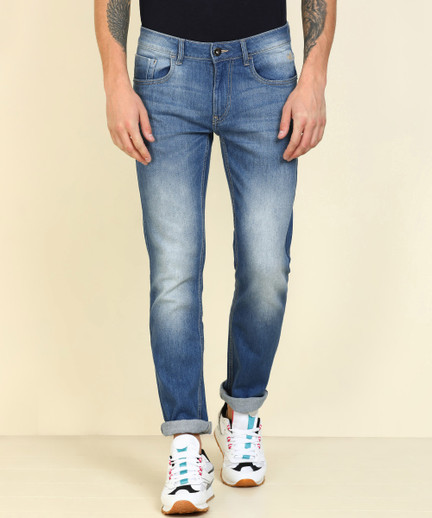 FLYING MACHINE Slim Men Blue Jeans 