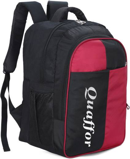 Quaffor ZXDH/VBO/002 25 Laptop Backpack black - Price in India 