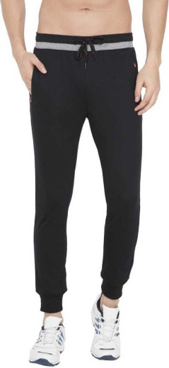 JOCKEY Solid Men Blue Track Pants - Buy 