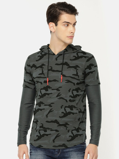 Full Sleeve Printed Men Sweatshirt 