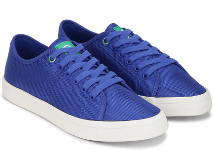 Benetton blue sneakers
