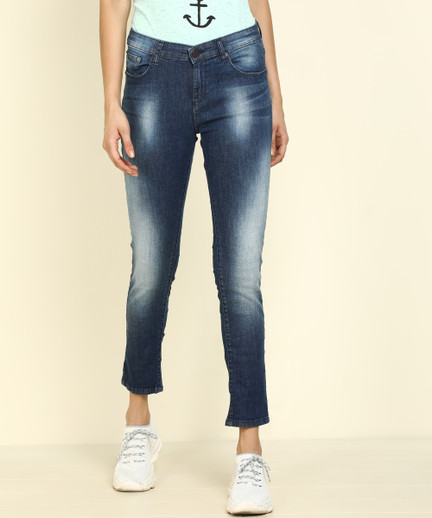 Spykar Slim Women Blue Jeans - Buy 