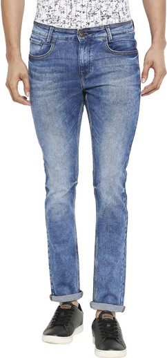 MUFTI Skinny Men Blue Jeans - Buy MUFTI 
