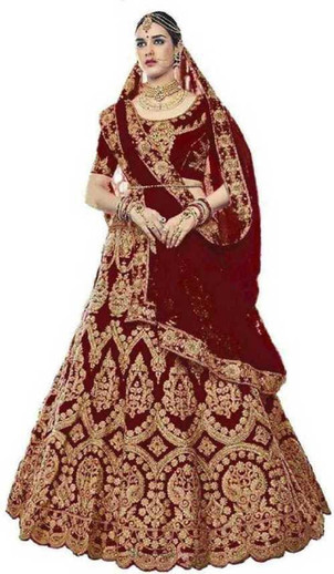 KV Fashion Girls Lehenga Choli Ethnic 