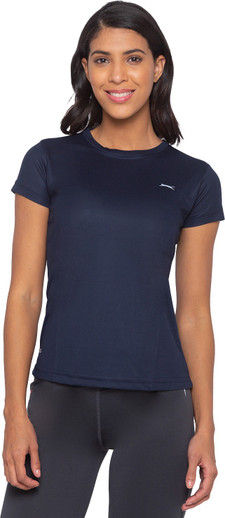 BLACK PANTHER Solid Women Round Neck 