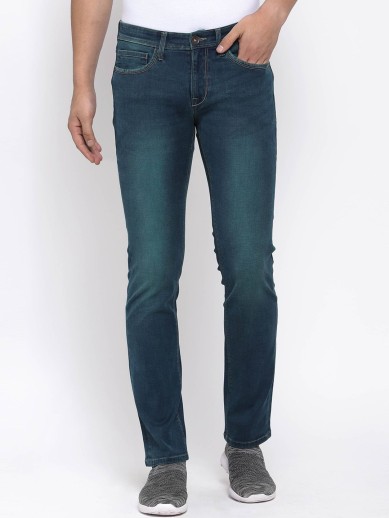 greenish shade jeans