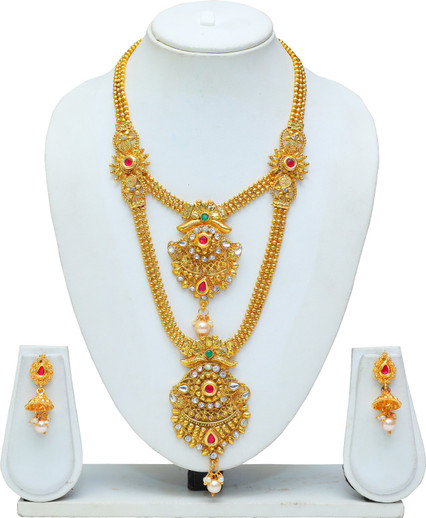 LookVilla Alloy, Brass Jewel Set Price 