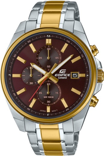 edifice golden watch price