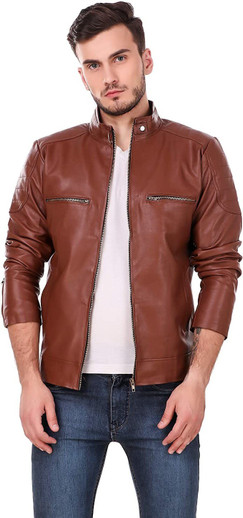 Lecraze Full Sleeve Solid Men Jacket 