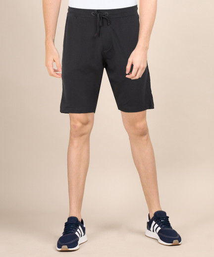 Arrow Sport Solid Men Black Regular 