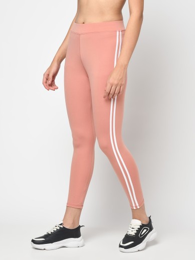 peach adidas leggings