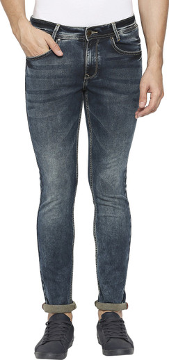 MUFTI Skinny Men Blue Jeans - Buy MUFTI 