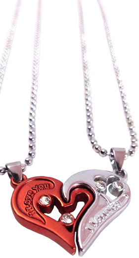Heart Locket Silver Alloy 