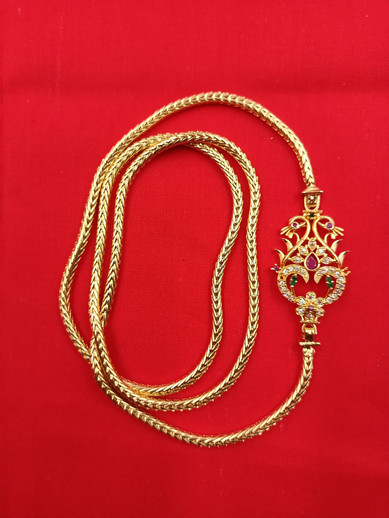 PBM CREATIONS beads malla chain latest 