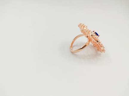 Sitare Spiral Design Copper & Brass Band Ring Sun Astrology Surya Tamba Width 3mm CBR04 Sitare Spiral Design Copper & Brass Band Ring Sun Astrology Surya Tamba Width 3mm CBR04