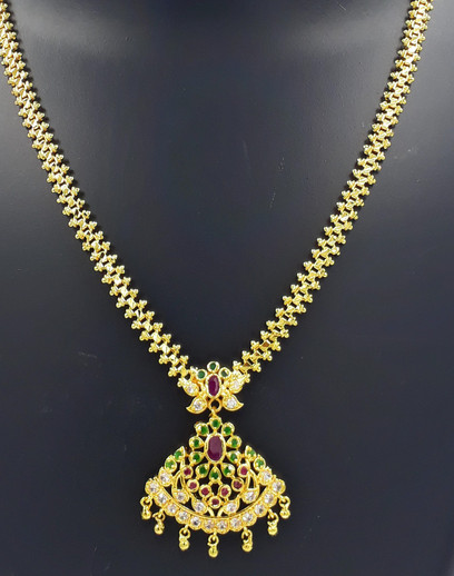 Crystal Metal Necklace Set 