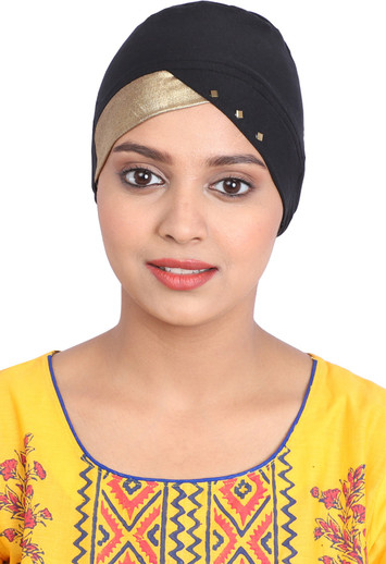 EnviUs Self Design Turban Design Cap 