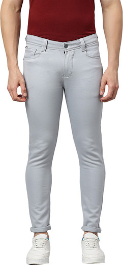 code 61 Skinny Men Beige Jeans - Buy 