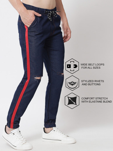 UNITED DENIM Slim Men Black Jeans - Buy 