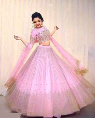 Simple lehenga with top price 500