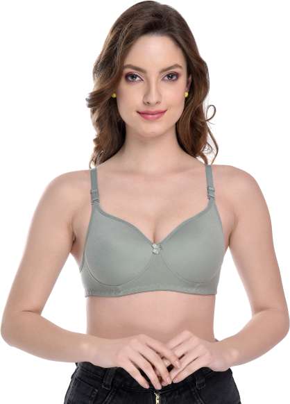 Women T-Shirt Lightly Padded Bra Price in India - Buy Women T