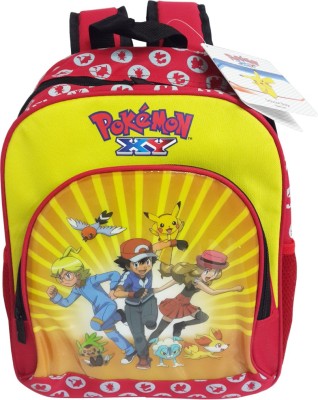 Buy FAB Starpoint Pokemon 3D Pikachu with Puff'd Pokeball Pocket Backpack  School Bag Online at desertcartINDIA