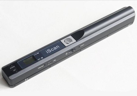 iScan WIFI A4 Scanner Portable Handheld Wand Document/ Book